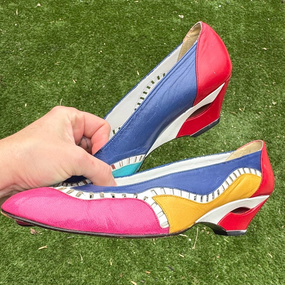 Vintage 1980’s Stuart Weitzman for Martinique Pump Wedge